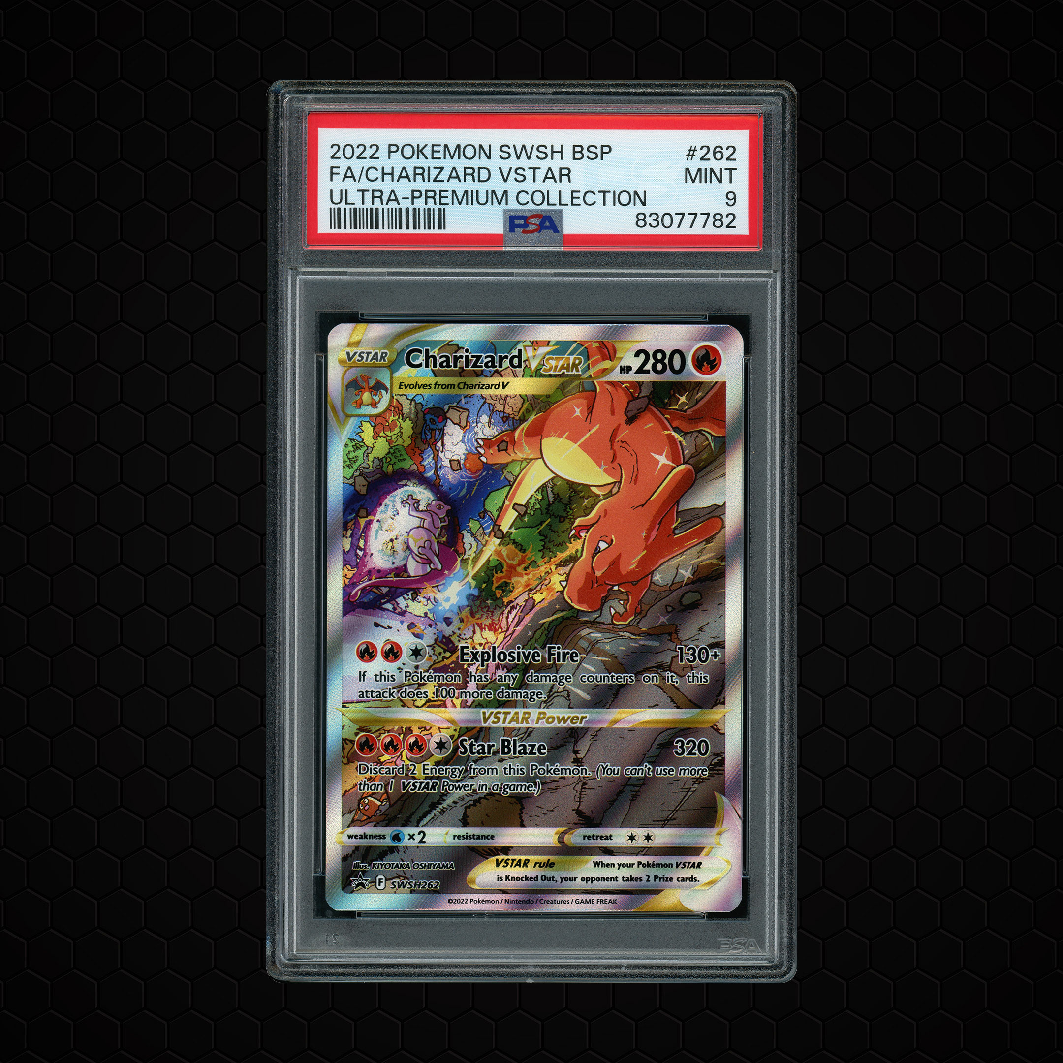 2022 charizard vstar #262 on sale psa10