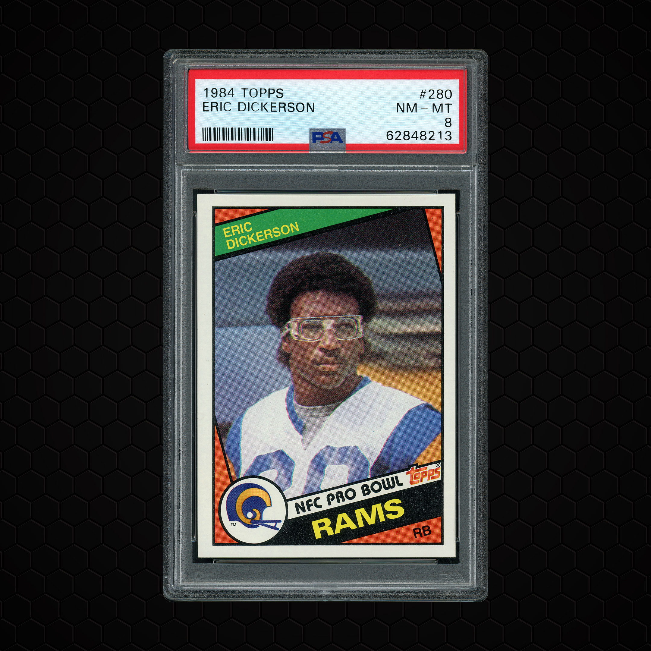 1984 Topps Eric Dickerson #280 PSA 8