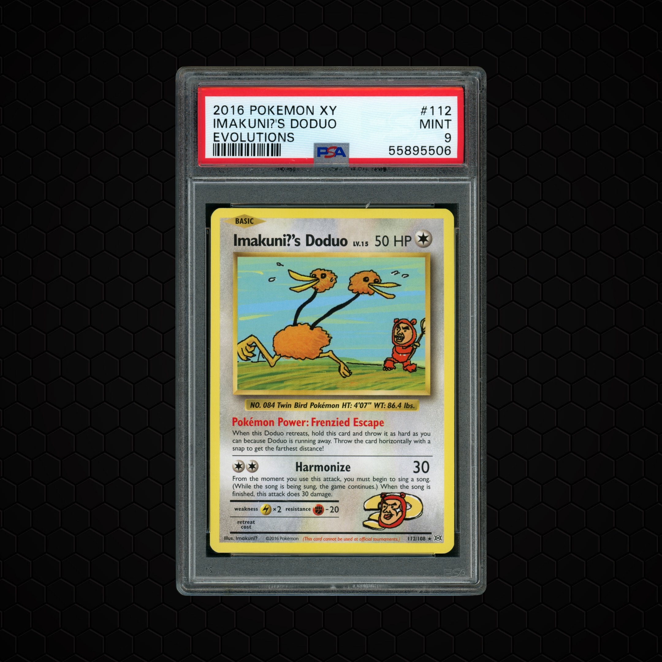 2016 Evolutions Imakuni?'s Doduo #112 PSA 9