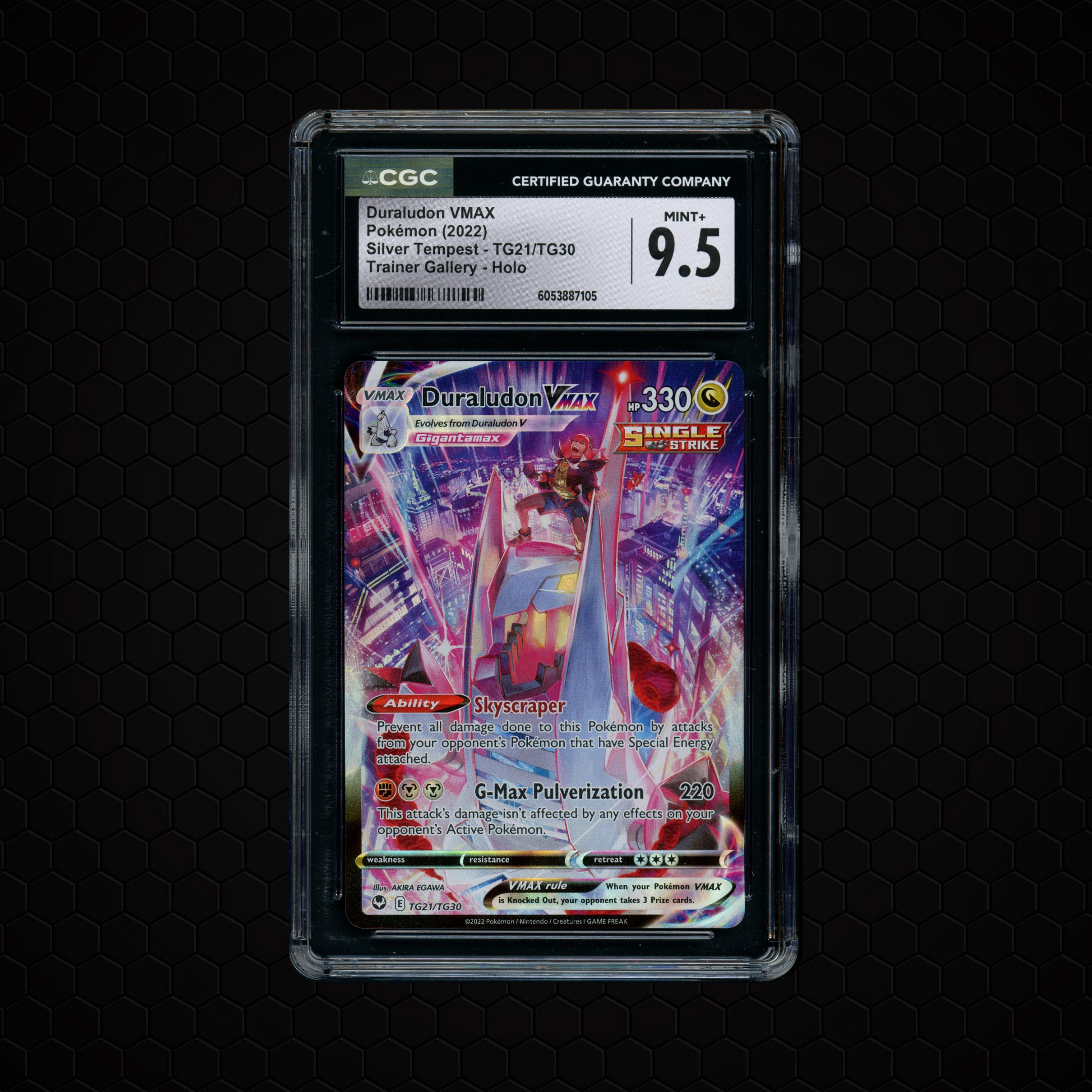 2022 Silver Tempest Duraludon VMAX #TG21 CGC 9.5