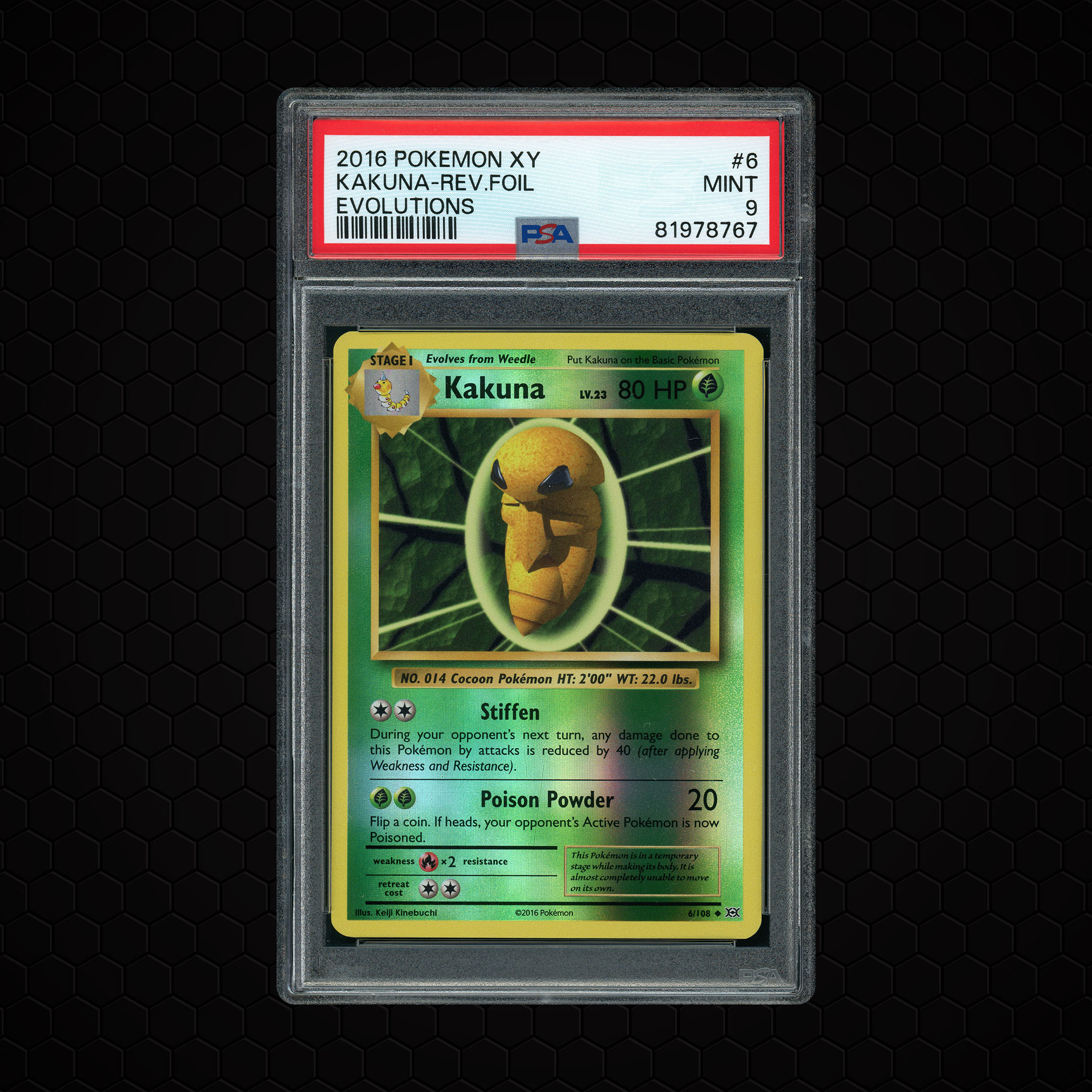 2016 Evolutions Kanuna #6 PSA 9
