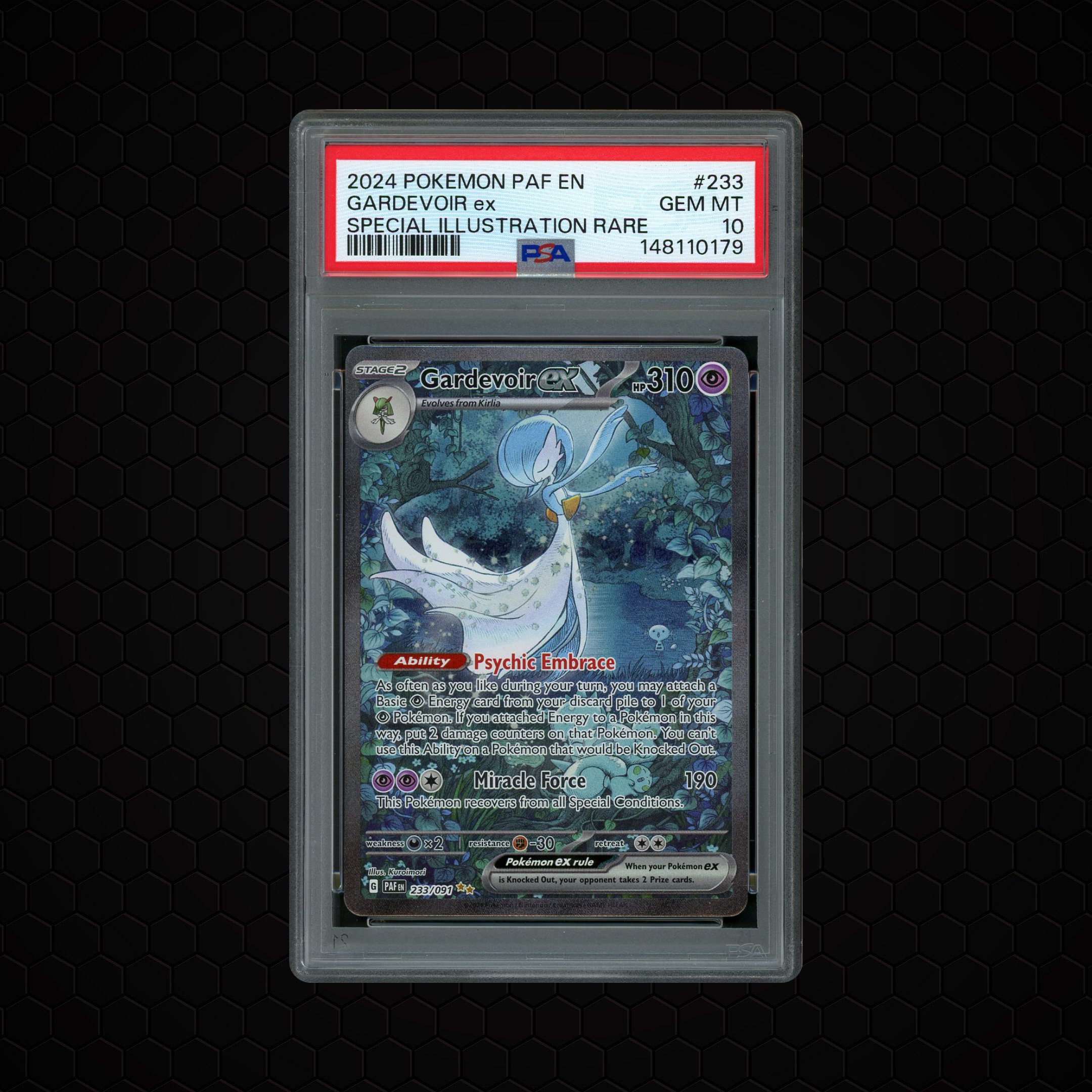 2024 Paldean Fates Gardevoir EX #233 PSA 10
