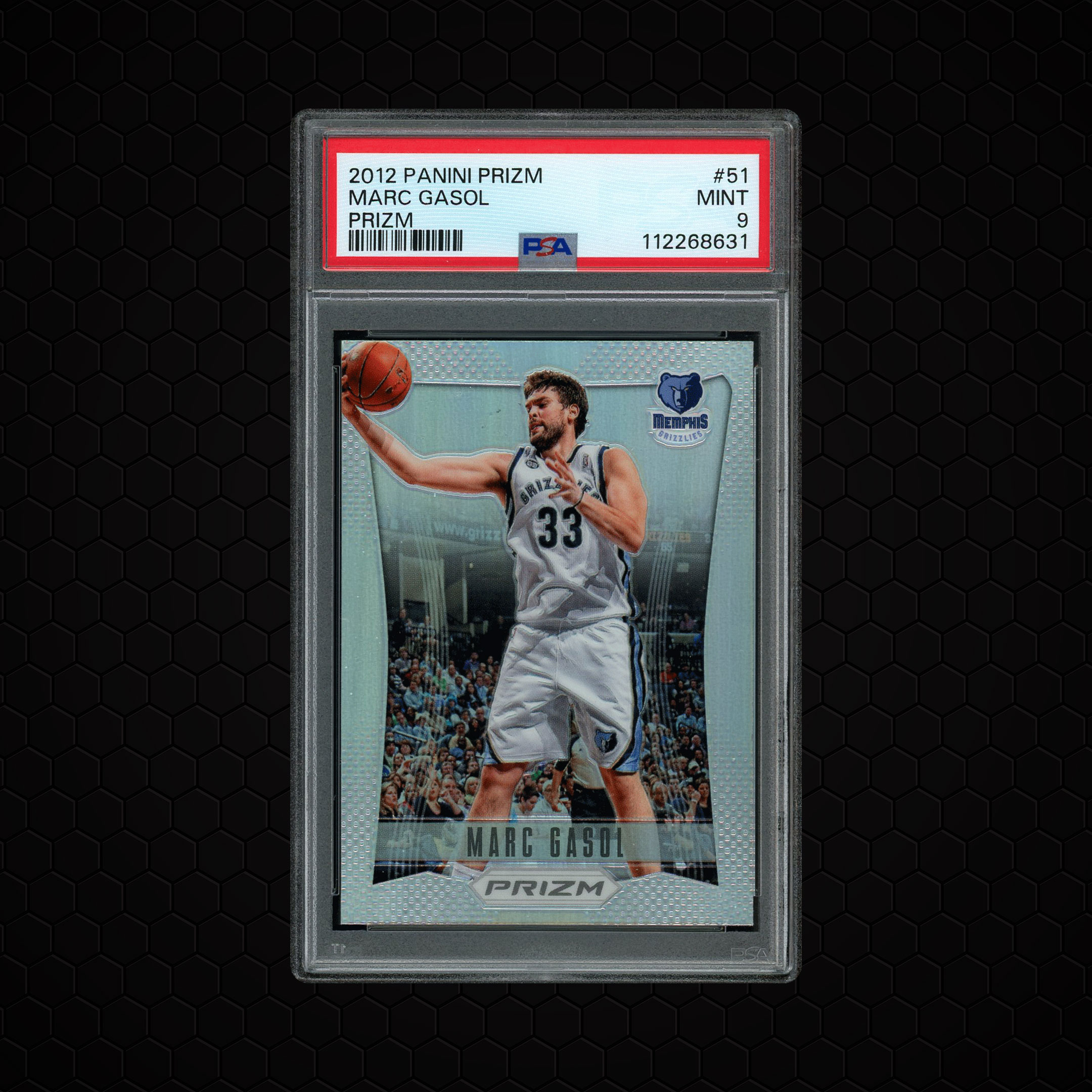 2012 Panini Prizm Marc Gasol #51 PSA 9